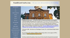 Desktop Screenshot of familylawcourts.com